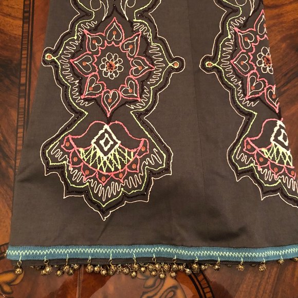 ETCETERA Women's Multicolor Boho Skirt - Picture 4 of 6